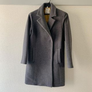 ビームス(BEAMS)の美品🌟BEAMS◇アンゴラ◇グレーチェスターコート(チェスターコート)