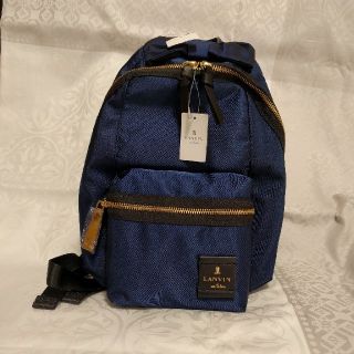 ランバンオンブルー(LANVIN en Bleu)のはるちゃんママ様専用　新品☆LANVIN　リュック　ミニトロカデロ　ネイビー(リュック/バックパック)