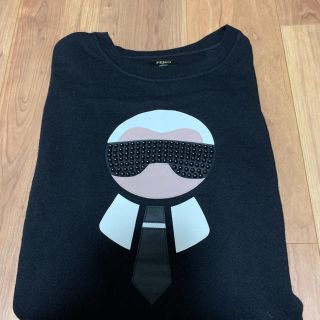 FENDI - フェンディ karlito スウェット L カールラガーフェルドの