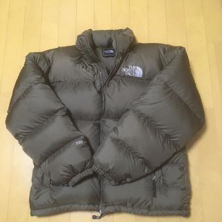 ザノースフェイス(THE NORTH FACE)のノースフェイスヌプシ。希少色。M。美品。ゴールドウィンタグ。値下げ。(ダウンジャケット)