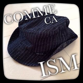 コムサイズム(COMME CA ISM)の美品＊コムサイズム＊キッズ用2wayハット(帽子)