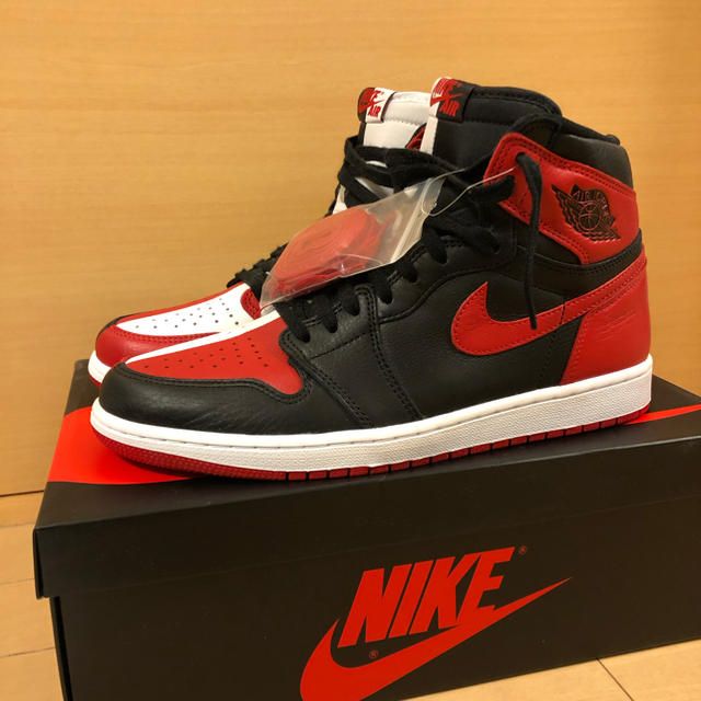 スニーカーNIKE AIR JORDAN 1 HOMAGE TO HOME