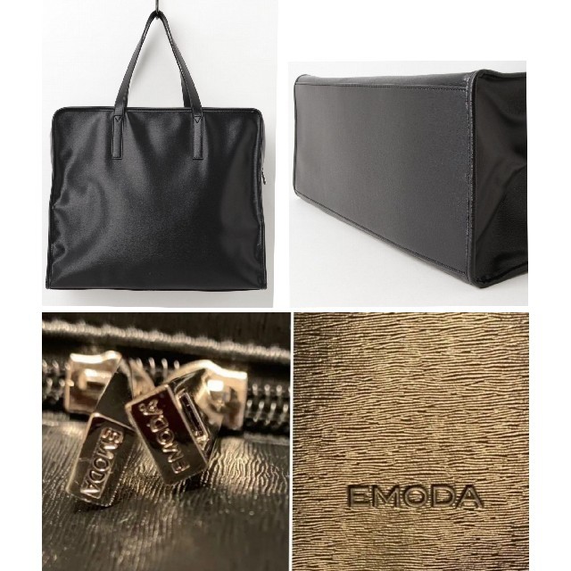 EMODA(エモダ)の新品 未開封 EMODA フェイクレザーバッグ ボストンバッグ  レディースのバッグ(トートバッグ)の商品写真
