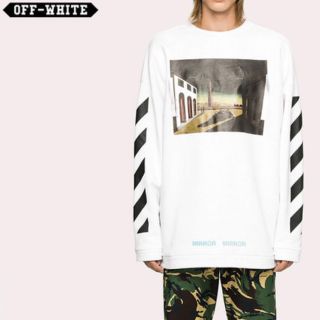 オフホワイト(OFF-WHITE)の[正規品保証] offwhite スウェット(スウェット)