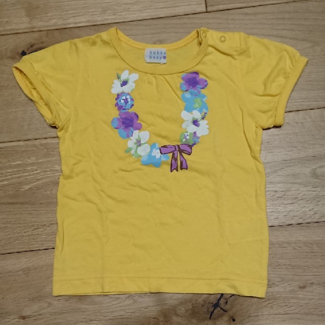 hakka baby(ハッカベビー)のhakka baby 半袖Tシャツ 90cm キッズ/ベビー/マタニティのキッズ服女の子用(90cm~)(Tシャツ/カットソー)の商品写真