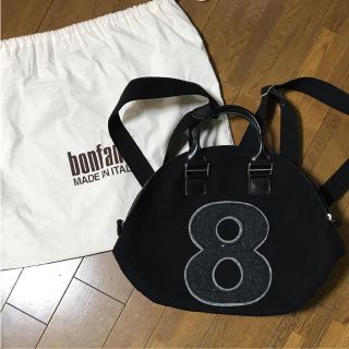 bonfanti muta 8 バッグ muta リュック muta  黒(リュック/バックパック)