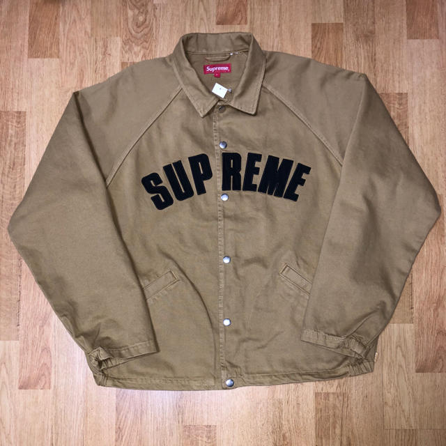 Supreme 18AW Snap Front Twill Jacket L Supreme 18AW Snap Front Twill Jacket L