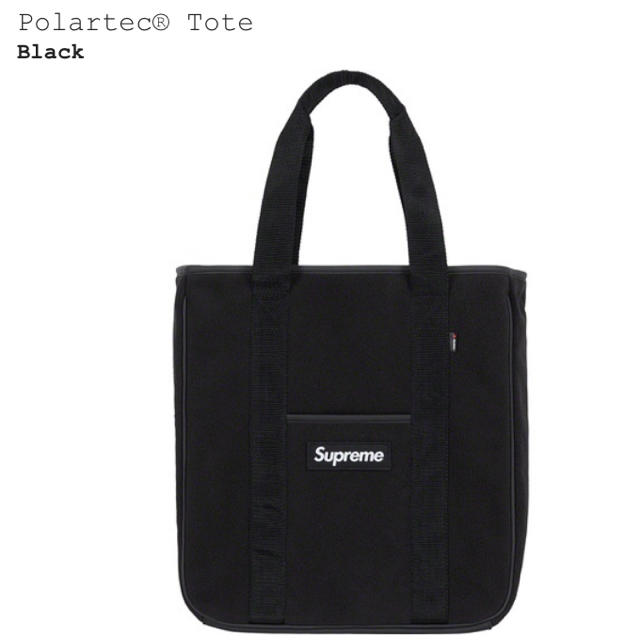 Polartec Tote Blackトートバッグ