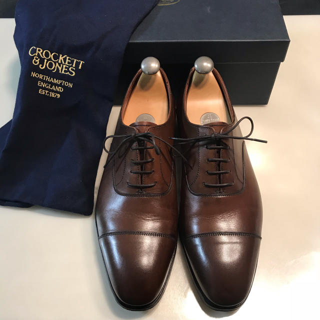 Crockett&Jones(クロケットアンドジョーンズ)の【ほぼ新品♪】crockett&jones audley オードリー 8E メンズの靴/シューズ(ドレス/ビジネス)の商品写真