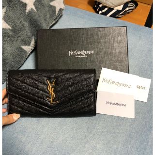 サンローラン(Saint Laurent)の最終値下げ！サンローラン キャビアスキン ブラック(財布)