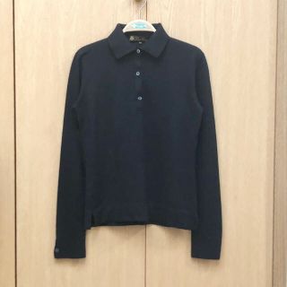 ロロピアーナ(LORO PIANA)の未使用品 ロロピアーナ カシミアシルク ポロニット(ニット/セーター)