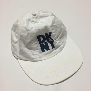 ダナキャランニューヨーク(DKNY)のDKNY☆キャップ ホワイト(キャップ)