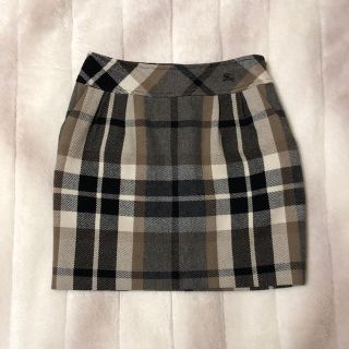 バーバリーブルーレーベル(BURBERRY BLUE LABEL)の《 12/10まで 》【 BURBERRY 】サイズ36 チェックスカート(ミニスカート)