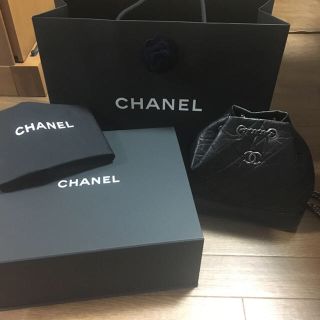 シャネル(CHANEL)のCHANEL GABRIELLE SMALL ガブリエル バックパック 黒(リュック/バックパック)