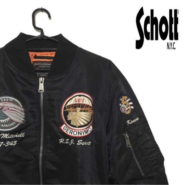 schott(ショット)のSchott MA-1 flight jacket メンズのジャケット/アウター(ミリタリージャケット)の商品写真