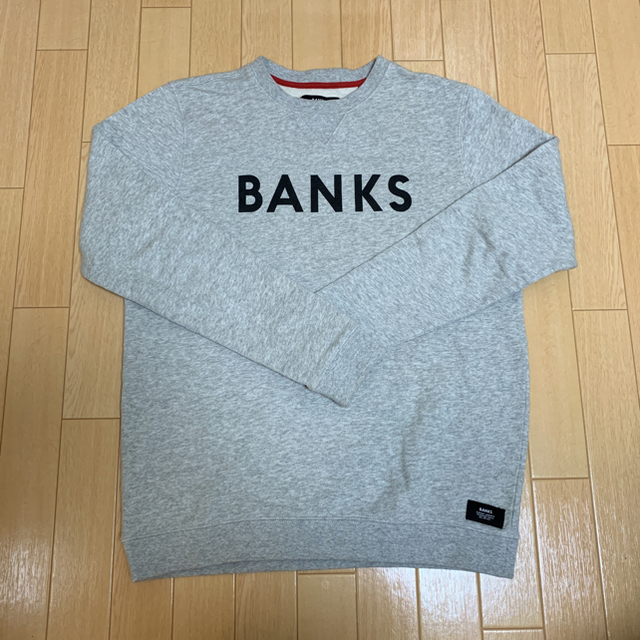 Ron Herman(ロンハーマン)のBANKS スウェット グレーM メンズのトップス(スウェット)の商品写真