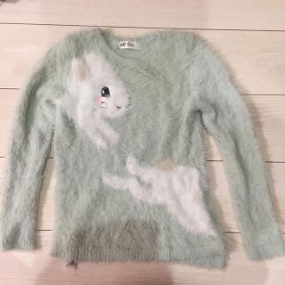 エイチアンドエム(H&M)のＨ＆Ｍアンゴラニット(ニット)