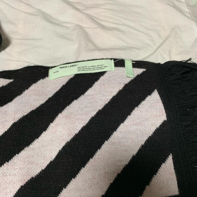 OFF-WHITE(オフホワイト)のoff white diagonals scarf 17ss メンズのファッション小物(マフラー)の商品写真