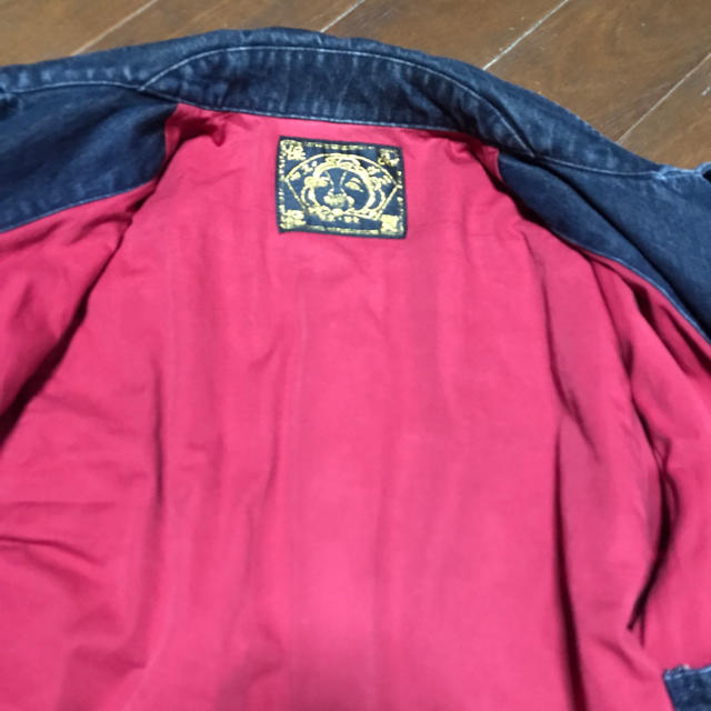 EVISU(エビス)のエヴィス デニム ダブルライダース メンズのジャケット/アウター(ライダースジャケット)の商品写真