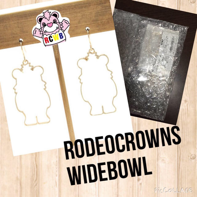 RODEO CROWNS WIDE BOWL(ロデオクラウンズワイドボウル)の新品未開封！RCWB ロデオ ピアス☆ レディースのアクセサリー(ピアス)の商品写真