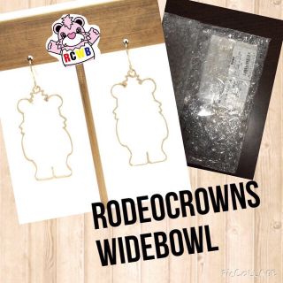 ロデオクラウンズワイドボウル(RODEO CROWNS WIDE BOWL)の新品未開封！RCWB ロデオ ピアス☆(ピアス)