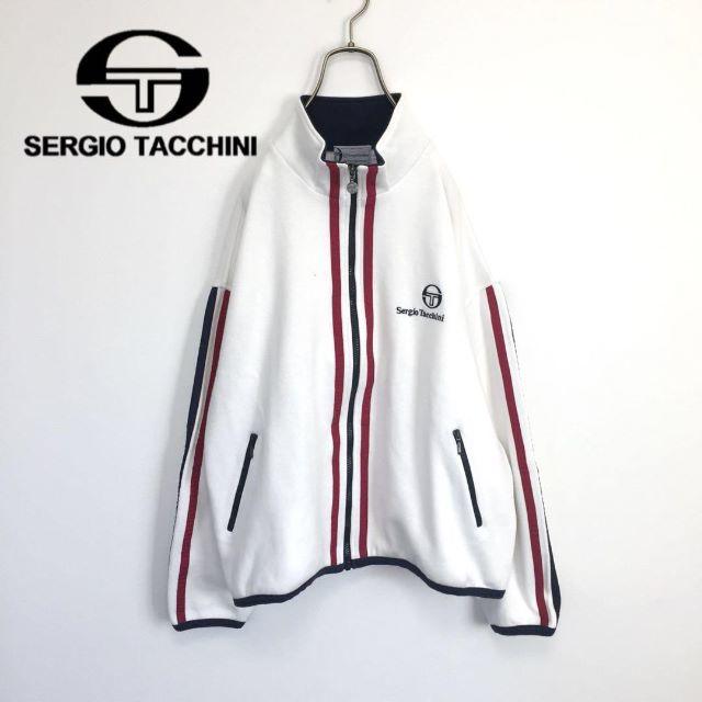 Sergio Tacchini(セルジオタッキーニ)の【美品】【90s 】セルジオタッキーニ　zip スウェット メンズのトップス(ジャージ)の商品写真