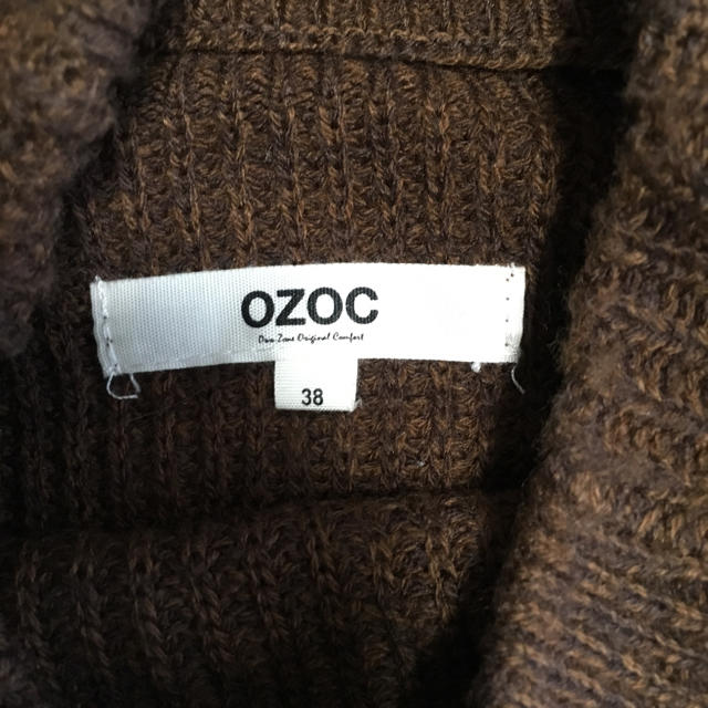 OZOC(オゾック)のニットワンピース レディースのワンピース(ひざ丈ワンピース)の商品写真