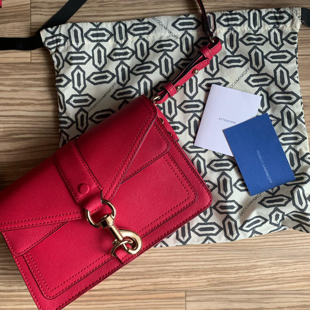 Rebecca Minkoff(レベッカミンコフ)のレベッカミンコフ MINI HADSON SF 美品 レディースのバッグ(ショルダーバッグ)の商品写真