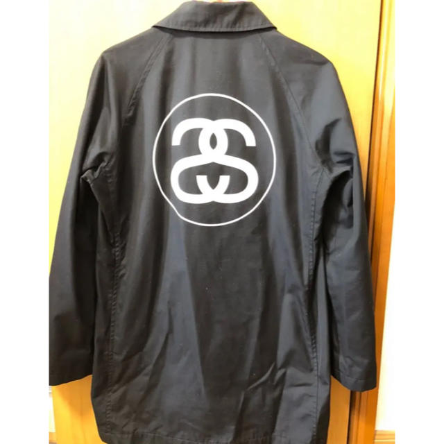 返品保証有 stussy soph ステンカラーコート 黒 | www.tunalitec.com