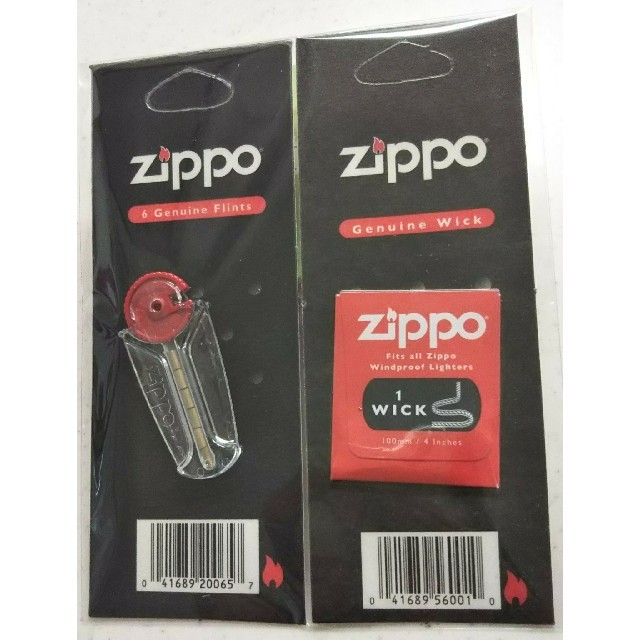 ZIPPO(ジッポー)のZippo ウィック替え芯（１本入）
着火石フリント（６石入） メンズのファッション小物(タバコグッズ)の商品写真