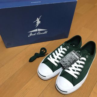 新品★CONVERSE ジャックパーセル　カーキ　24.0cm  箱付き