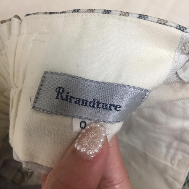 Rirandture(リランドチュール)のリラ♡ チェックパンツ レディースのパンツ(カジュアルパンツ)の商品写真