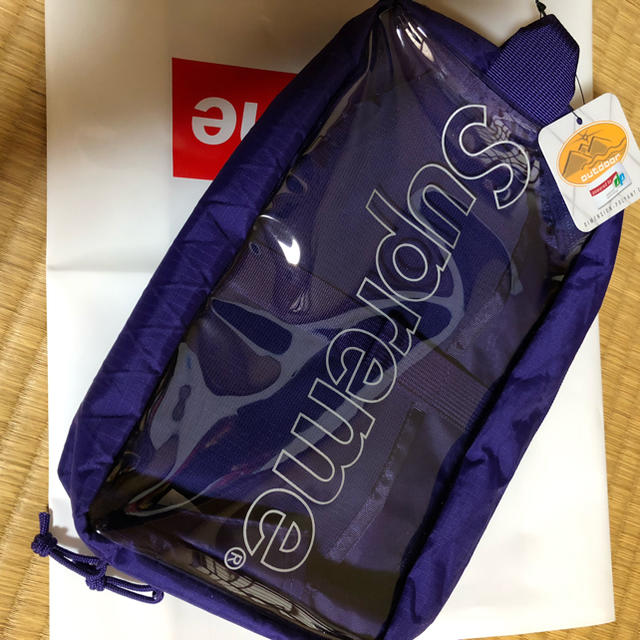 Supreme(シュプリーム)のsupreme Utility Bag パープル ポーチ 新品 レディースのファッション小物(ポーチ)の商品写真