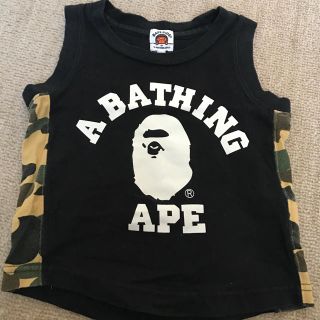 アベイシングエイプ(A BATHING APE)のA BATHING APE KIDS タンクトップ (Tシャツ/カットソー)