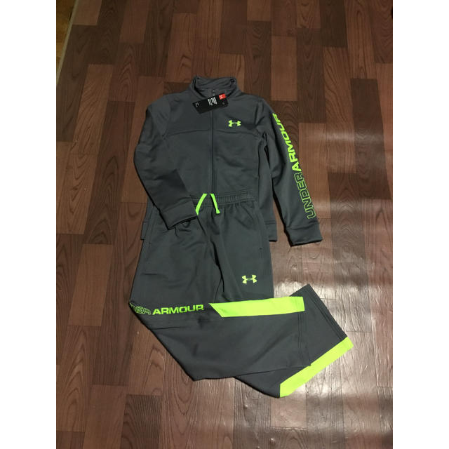 UNDER ARMOUR - アンダーアーマー ジャージ YMD グレー セットアップ