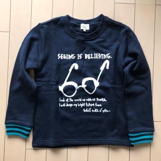 ユナイテッドアローズグリーンレーベルリラクシング(UNITED ARROWS green label relaxing)の【未使用】ユナイテッドアローズ グリーンレーベル 子供用トレーナー１３５センチ(Tシャツ/カットソー)