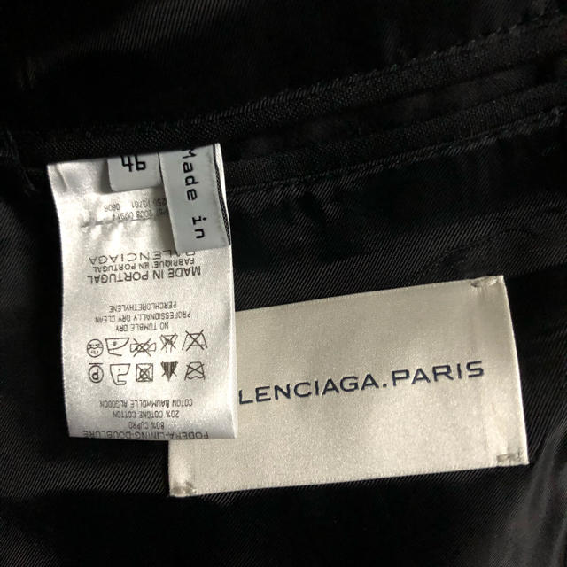 Balenciaga(バレンシアガ)の定価28万超  BALENCIAGA チェスターコート メンズのジャケット/アウター(チェスターコート)の商品写真