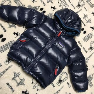 パタゴニア(patagonia)のパタゴニア ベビー ハイロフトダウンフーディー 2T(ジャケット/上着)