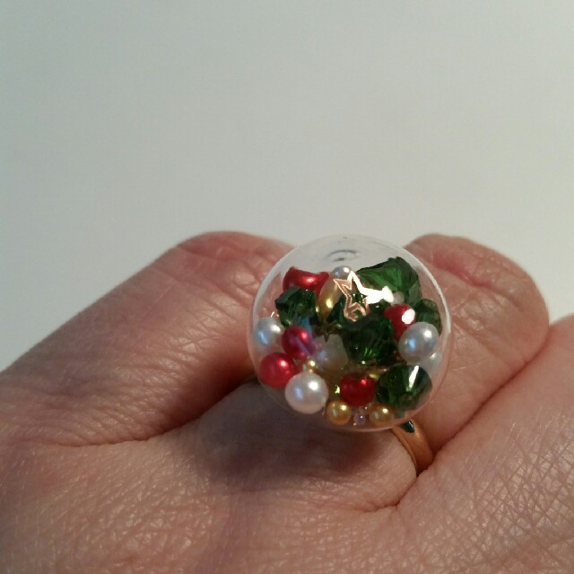 クリスマス　リング💍 レディースのアクセサリー(リング(指輪))の商品写真