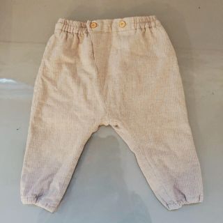 ザラキッズ(ZARA KIDS)のZARA baby ナチュラル ベージュ パンツ ベーシック セット売り 80(パンツ)