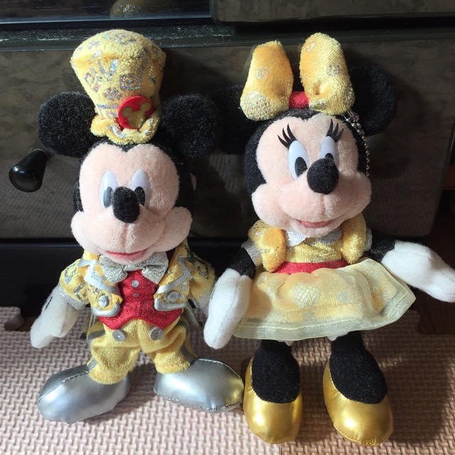 Disney(ディズニー)の30周年限定 ミッキー&ミニー セット エンタメ/ホビーのおもちゃ/ぬいぐるみ(ぬいぐるみ)の商品写真