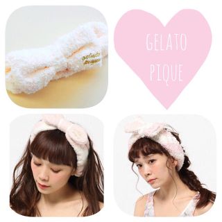 ジェラートピケ(gelato pique)の新品ジェラピケ＊ヘアバンド(ヘアバンド)