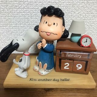 スヌーピー(SNOOPY)のスヌーピー フィギュア 万年カレンダー ホールマーク Hallmark(アメコミ)