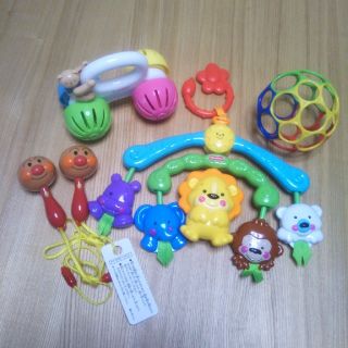 フィッシャープライス(Fisher-Price)のおもちゃ　5点セット(がらがら/ラトル)