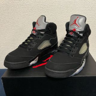 ナイキ(NIKE)のAir Jordan 5 OG Metalic silver(スニーカー)