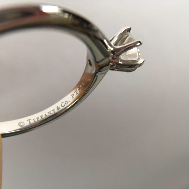 Tiffany & Co. - 【定価約80万】ティファニー 0.47ct 3EX ソリティア Tiffany & Co. - 【定価約80万】ティファニー 0.47ct 3EX ソリティア
