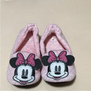 ディズニー(Disney)のpoco様専用☆ミニーちゃん ルームシューズ（スリッパ ）(スリッパ)