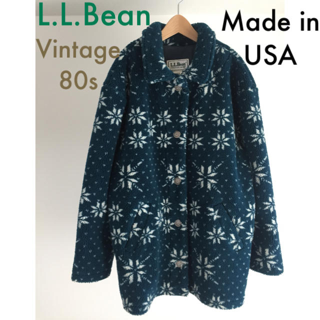 L.L.Bean - L.L.Bean 70s 80s ビンテージ ボアジャケットの通販 by