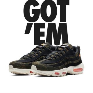 ナイキ(NIKE)のNIKE  CARHARTT WIP × AIR MAX 95(スニーカー)