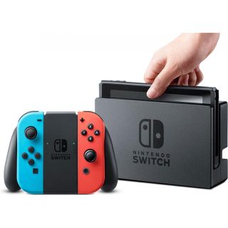 ニンテンドウ(任天堂)の衝撃価格！任天堂switch 新品 本日購入(家庭用ゲーム機本体)